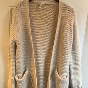 Forever 21 Fringe Cardigan